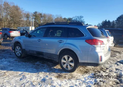 2012 Subaru Outback 3.6R Limited z USA, uszkodzony, nr VIN 4S4BRDJC5C2200665